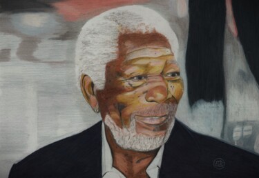 Morgan Freeman en dessin